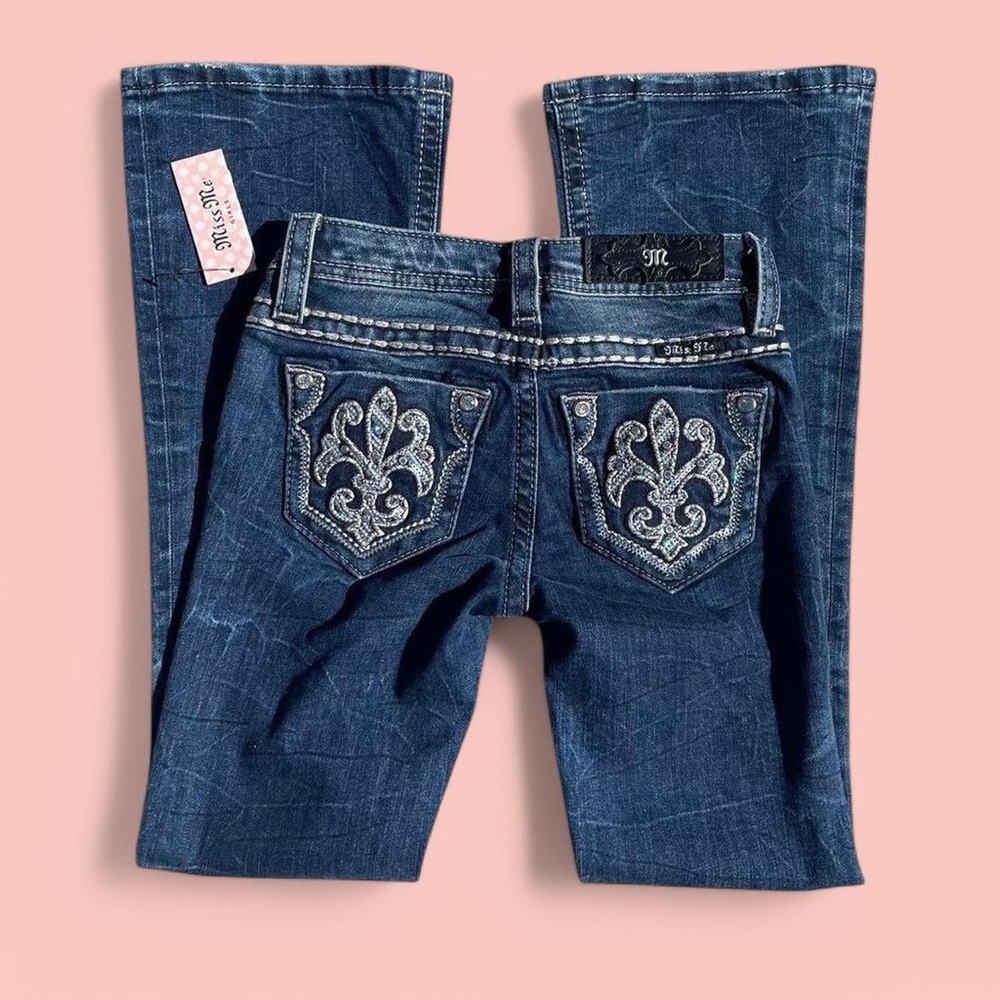 Miss Me girls signature boot jeans